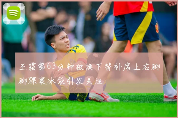 王霜第63分钟被换下替补席上右脚脚踝裹冰袋引发关注